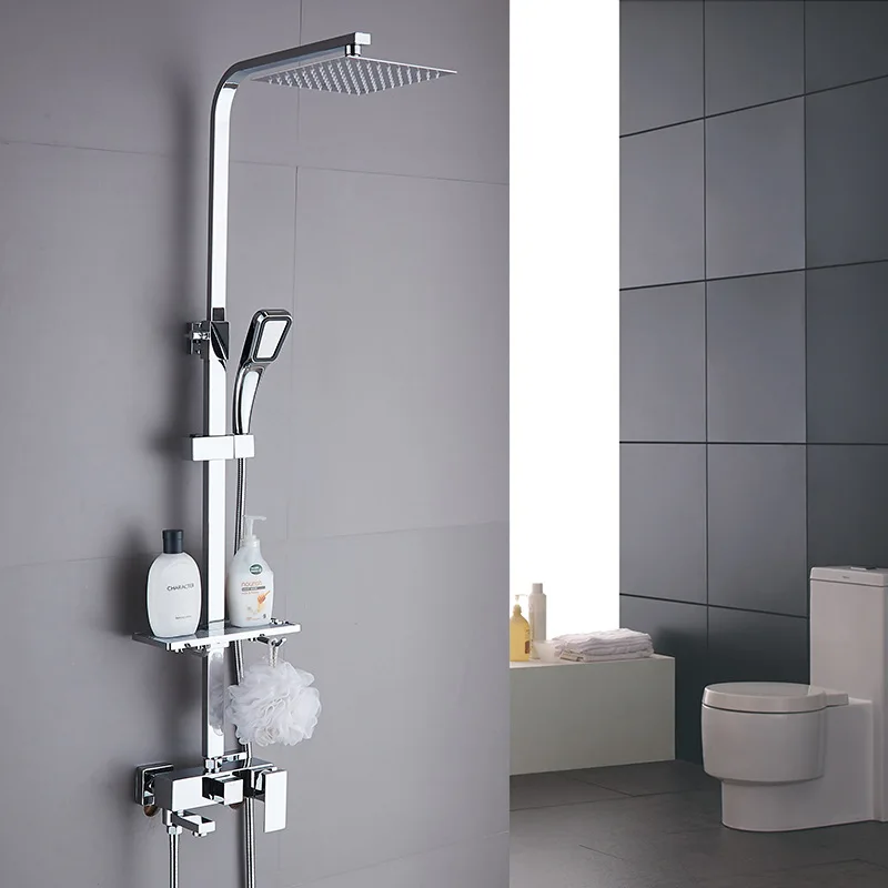 Душевая система тропический душ набор для ванной комнаты термостатический