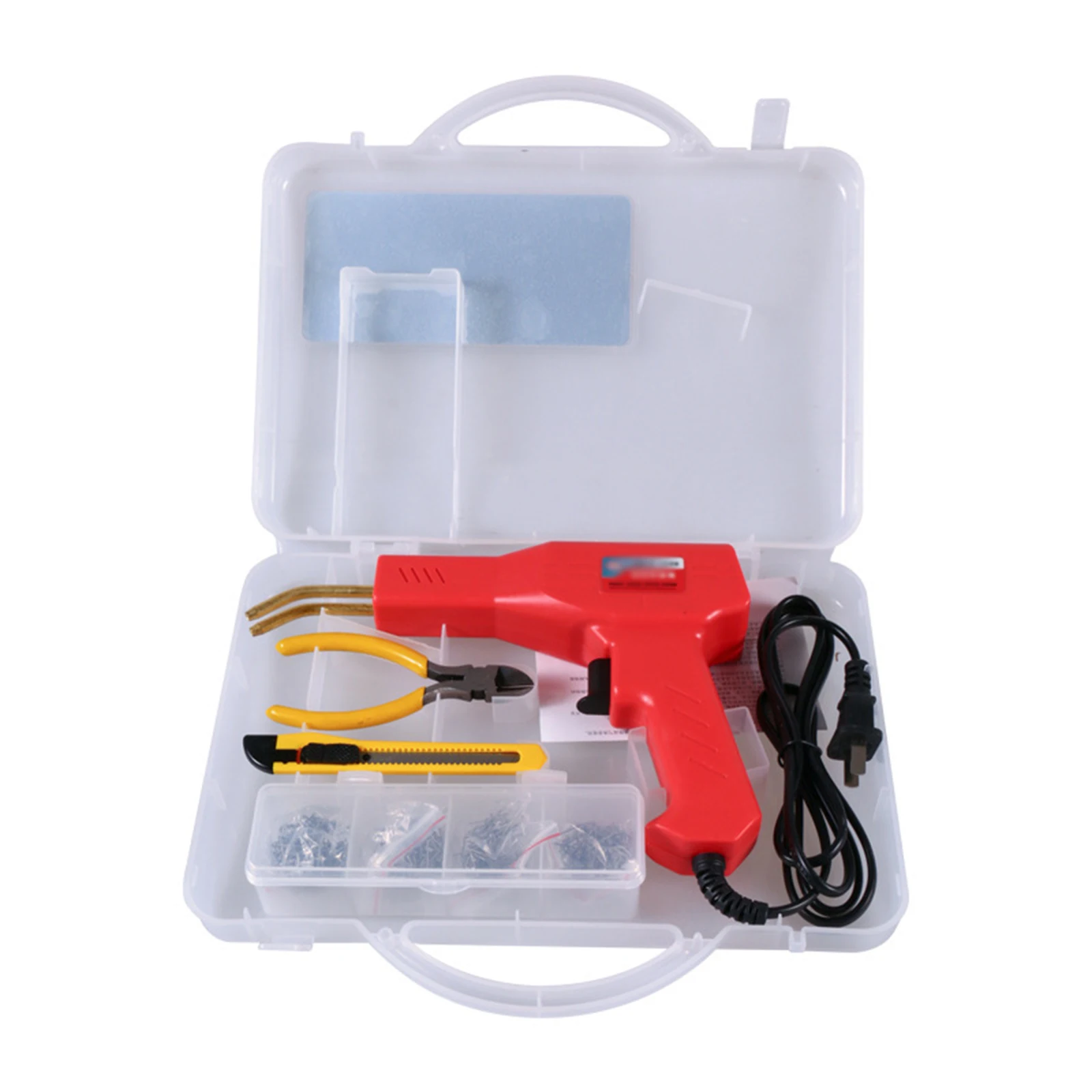 

Professional Handy Plastic Welder Garage Tools Hot Staplers Machine Staple PVC Plastic Repairing Machine Car Bumper Repair