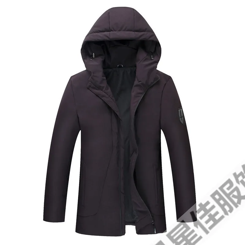 Плюс 10XL 8XL 6XL 5X90% белый утиный пух толстый пуховик Мужское пальто зимние парки