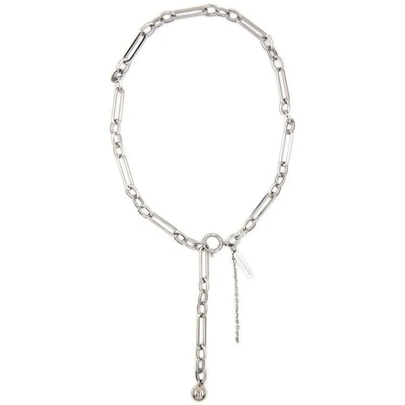 

New Metal Wind Necklace Gold-Plated Fashion Simple Personality Ladies European and American Style Chain Necklace for Women