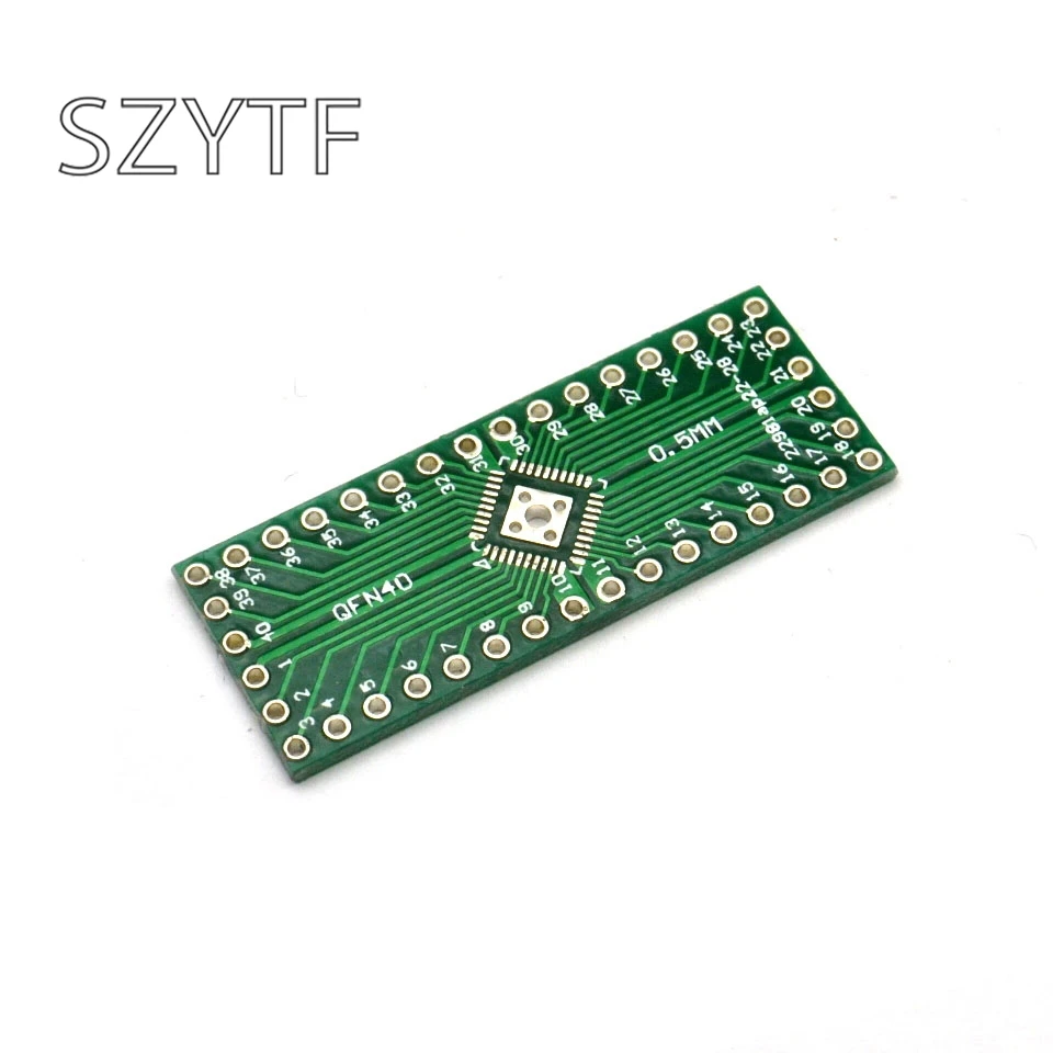 20 шт./пакет переходная пластина QFN32 QFN40 SMD очередь DIP 0 5 мм|plate adapter|dip smddip adapter |