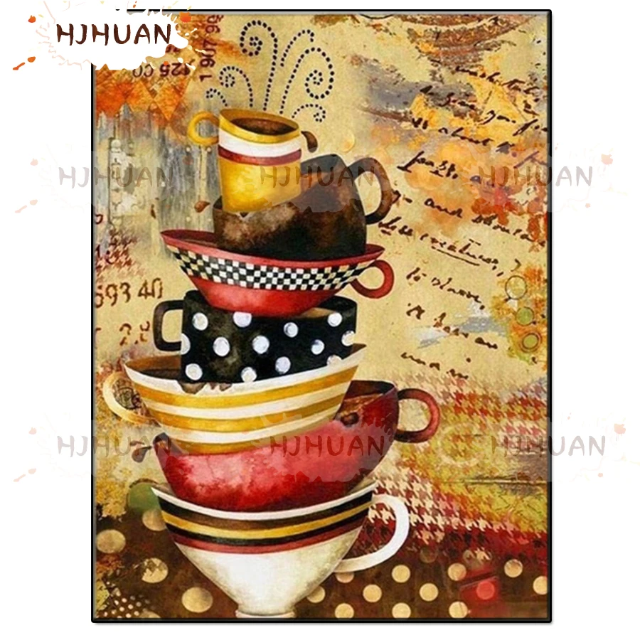

5D DIY Retro graffiti art Diamond Painting Kit Full Drill Square Embroidery Mosaic Art Picture of Rhinestones home Decor Gift