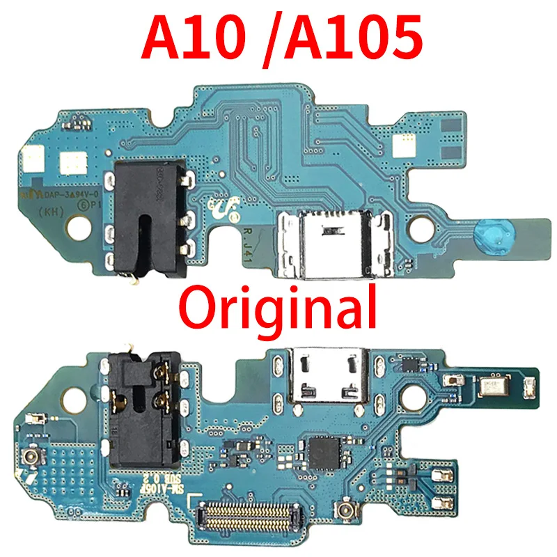 10 шт./лот оригинал для Samsung Galaxy A10 A105 A105F SM зарядка через USB Зарядное устройство Док