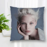 hot sale custom decorative pillowcase sasha luss model square zippered pillow cover best nice gift 20x20cm 35x35cm 40x40cm