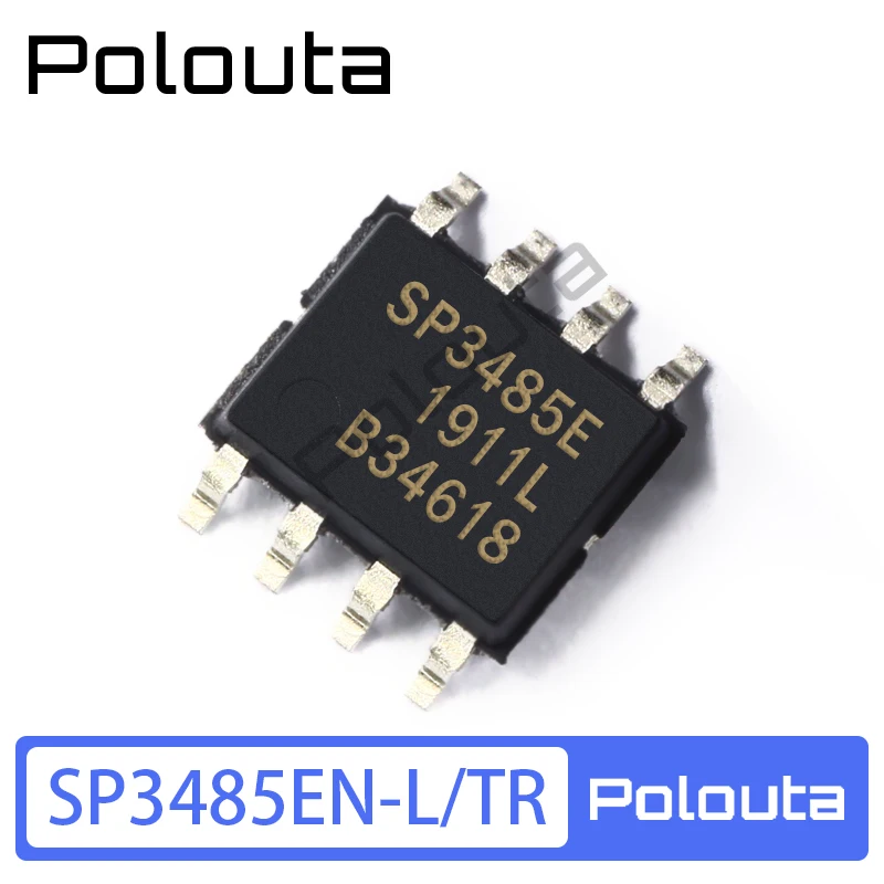 

10 Pcs Polouta SP3485EN-L/TR SOP-8 Patch Transceiver Chip Electric Acoustic Component Kit Arduino Nano Integrated Circuit