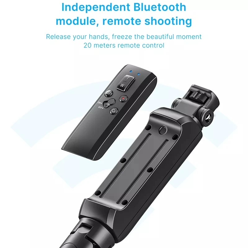 

Ulanzi MT-40 Bluetooth Camera Remote Grip Tripod for Sony a7C A6600 RX100VII RX0II A9 A9II A6400 ZV1 Canon Mark II