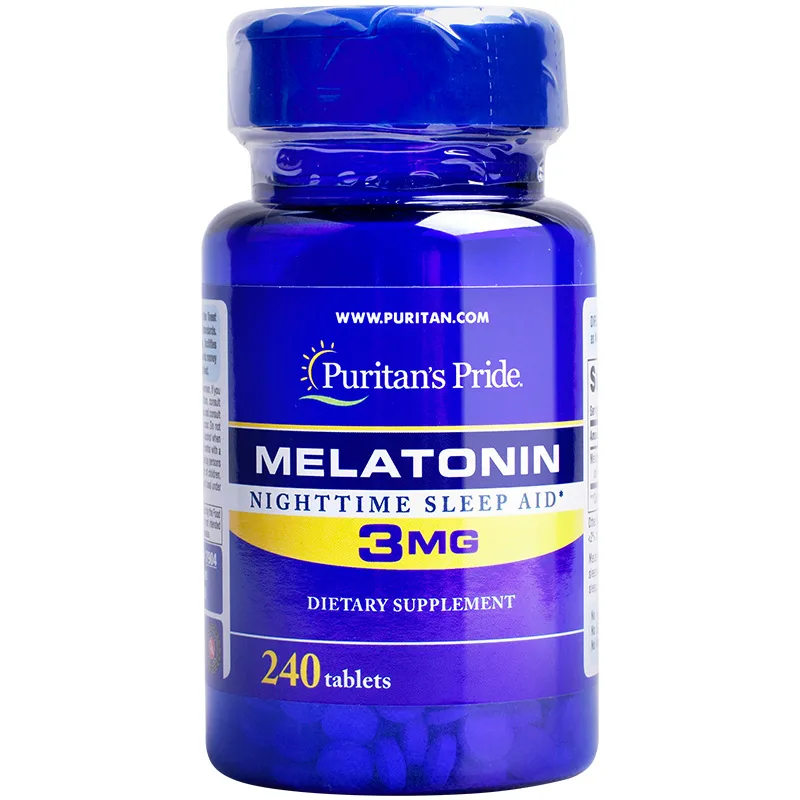 

Strength Melatonin 3mg*240pcs simulation Help improve sleep
