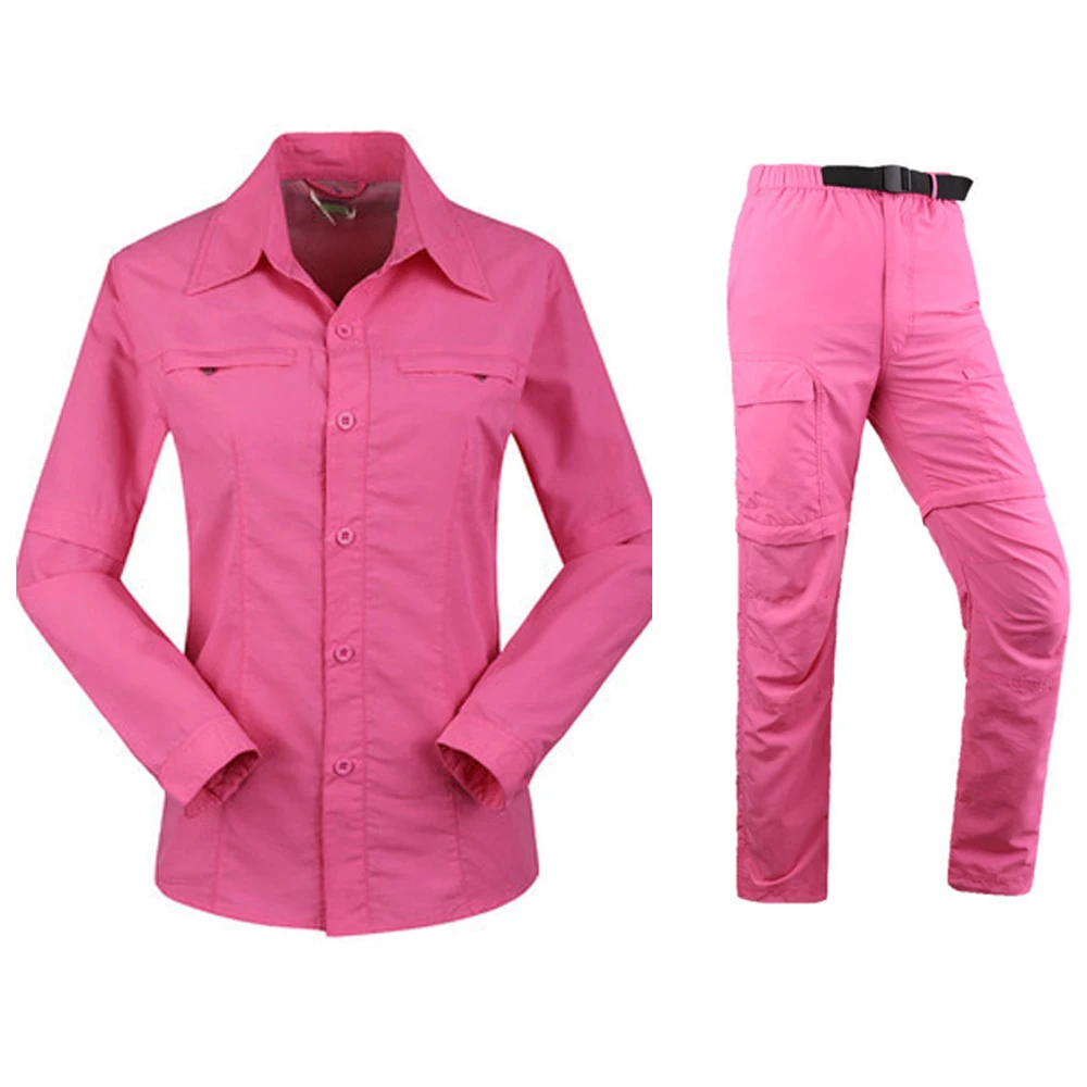 Быстросохнущие мужские и женские рубашки для рыбалки дышащие Сменные брюки