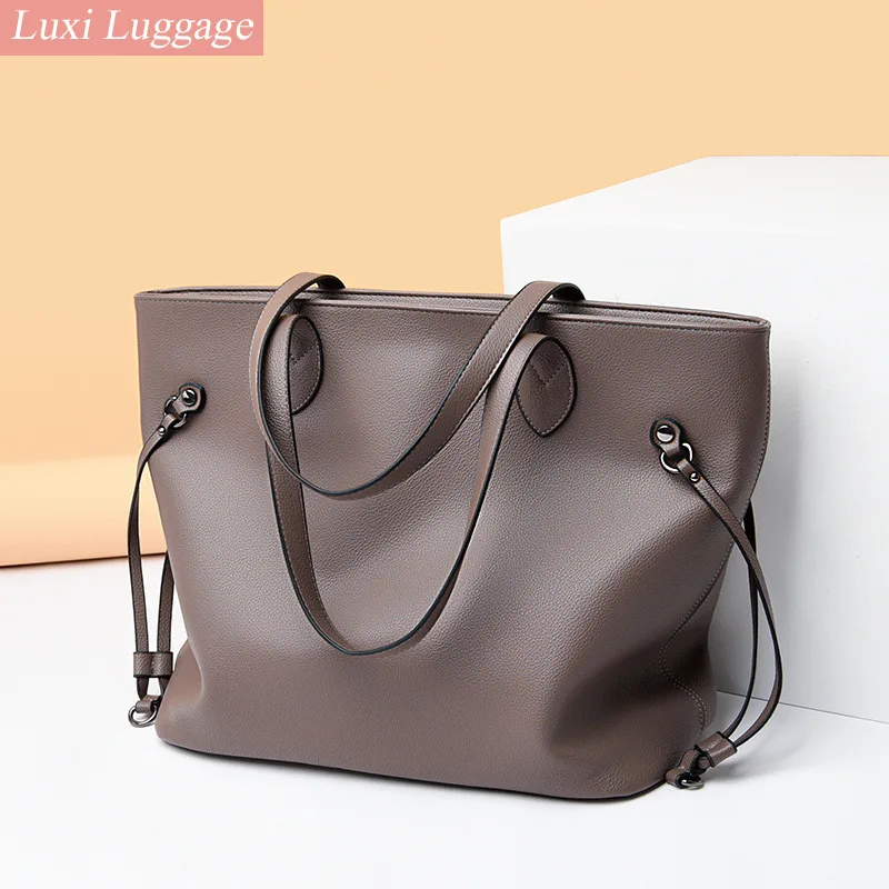 

Модные дамские сумочки, наборы, сумки через плечо из искусственной кожи для женщин, вместительная сумка на плечо, женские сумки 2021, дизайнер...