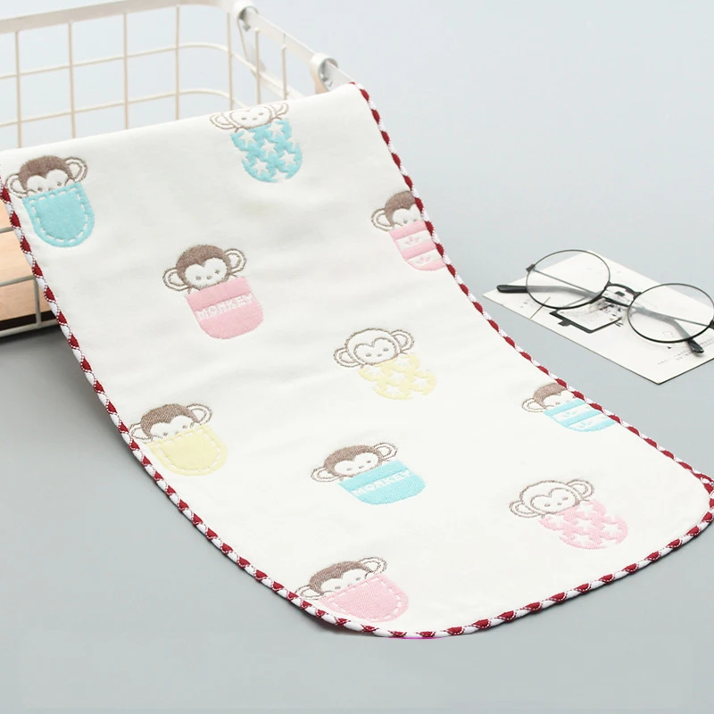 Детское полотенце MIHE для мальчиков и девочек яркое Хлопковое рук с рисунком