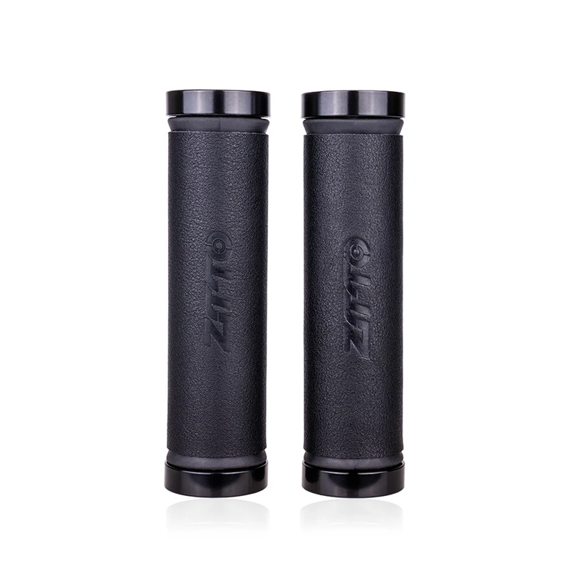 

ZTTO Bicycle Handlebar Cover Style Hand Stitch Grips Handle Grips Bar End Non-Slip Lock Fiber Leather Bicycle Grip