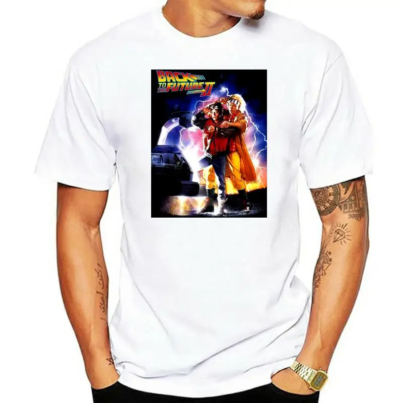 

Back To The Future MenPoster T Shirt X Large Black Rockabilia(2)