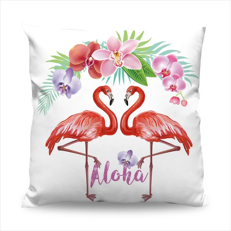 Подушка &quotфламинго&quot чехол для дома офиса кофейни сиденья диванная подушка