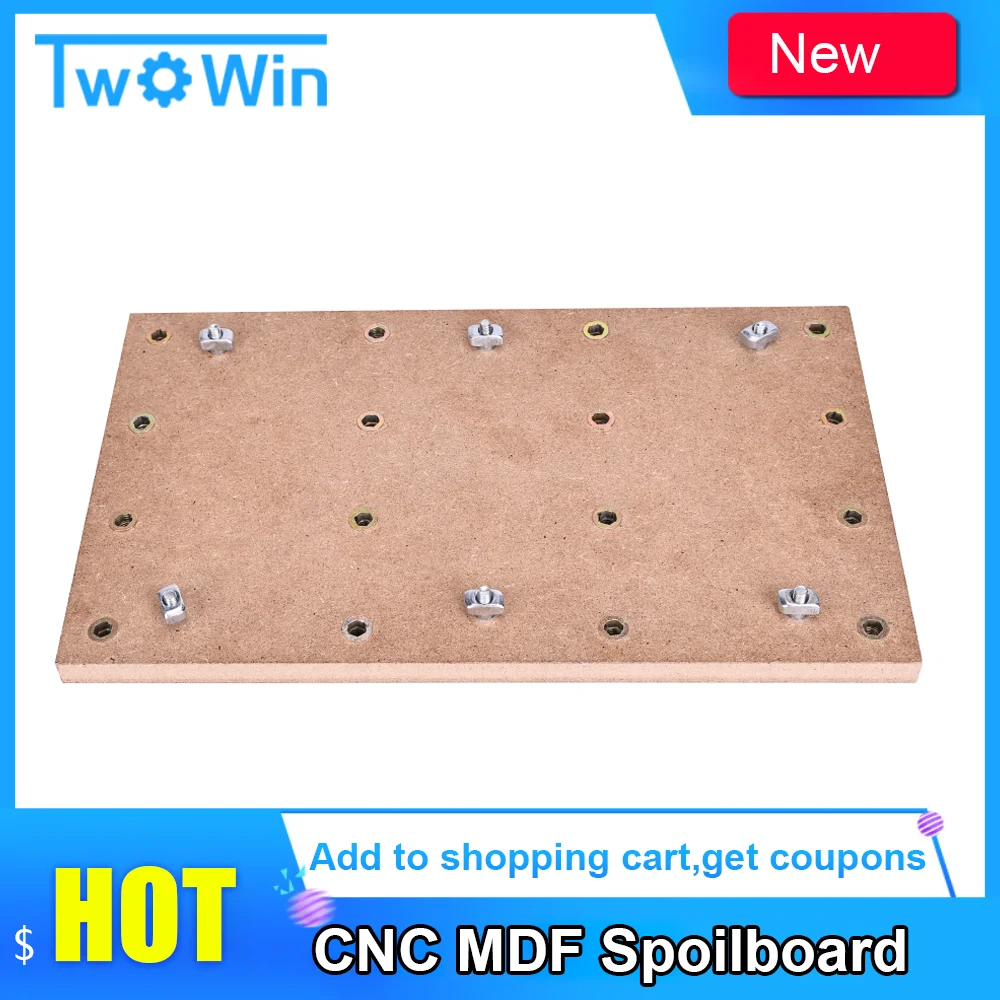 

Защитная доска для ЧПУ 3018 из МДФ