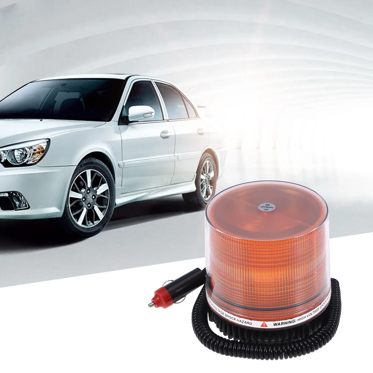 1 шт. светодиодный мерцающий светильник аварийного Янтарный мигающий