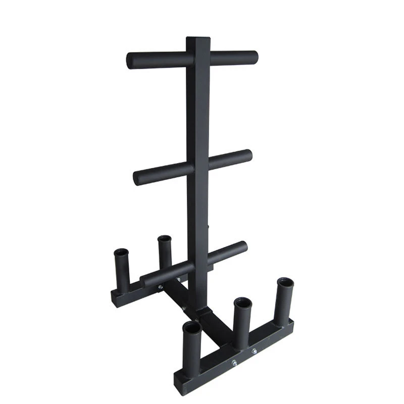 

Gym Fitness Equipment Storage 50mm Barbell Storage Rack Large Diameter Weight Plate Storage Rack