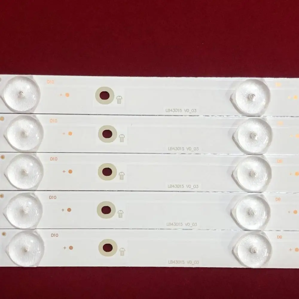 Светодиодный подсветка полосы для 43PFS4112/12 43PUT4900/1 43PFS5301/12 43PFS4132/12 43PFS4131/12 43PUT4900/12