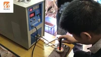 hot sale mini high frequency induction iron heating equipment