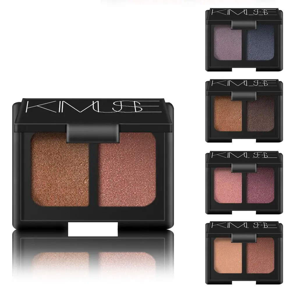 KIMUSE палитра теней для век матовый блеск макияж Shimmer Eyeshadow Kit