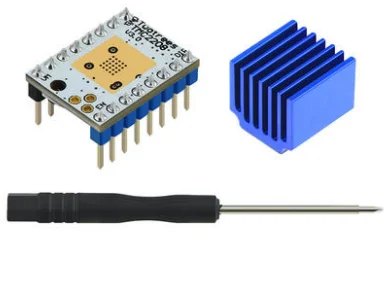 

Шаговый двигатель TMC2208 StepStick 5 шт., бесшумный драйвер, идеальная защита для бесшумного 3D-принтера sky V1.2, детали