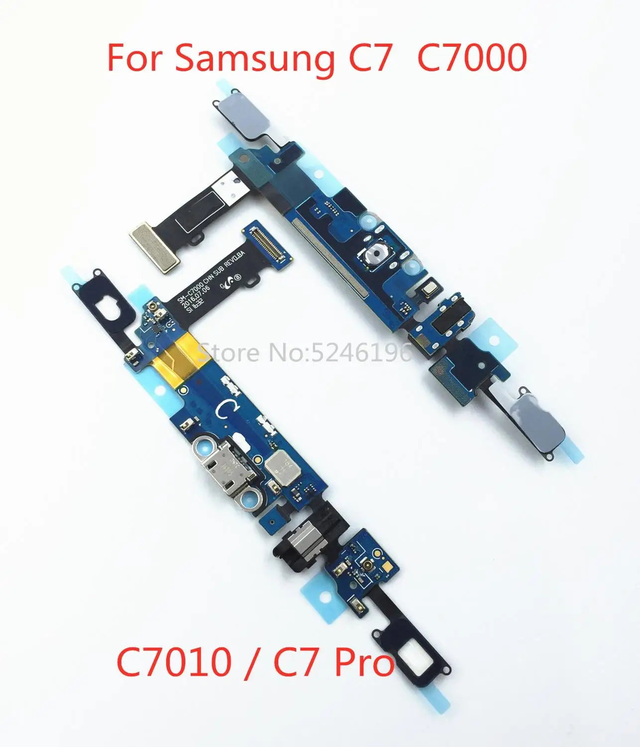 Для samsung Galaxy C7 C7000 Pro C7010 зарядка через usb разъем зарядки док станция для Порты и