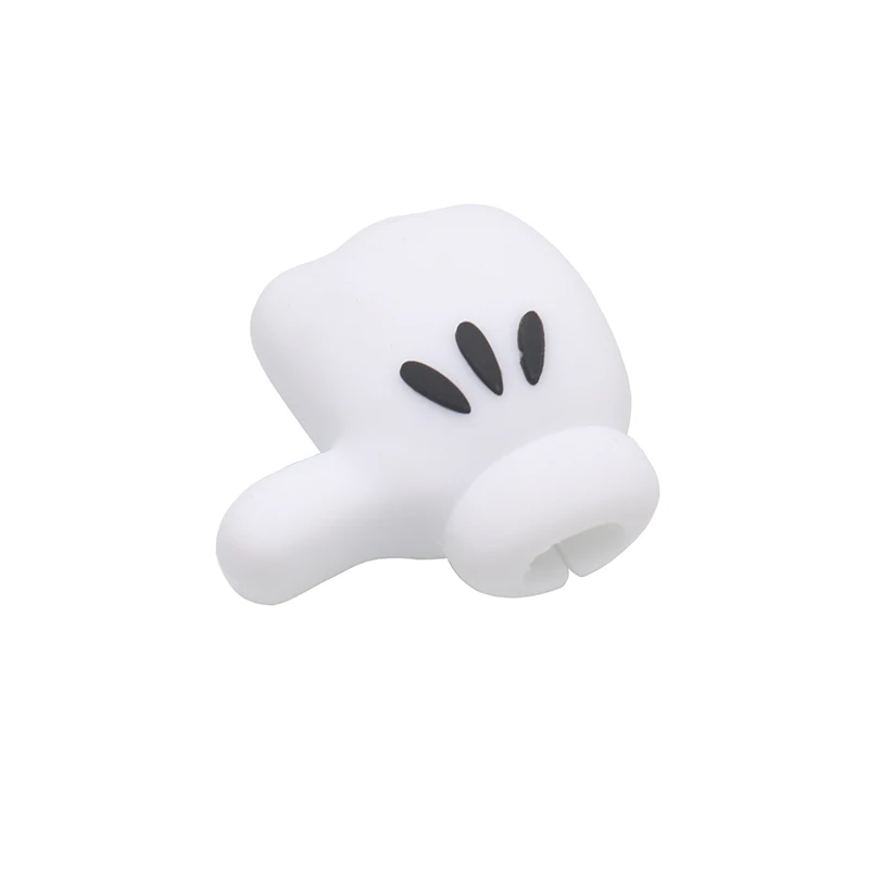 Сапфир Милый мультфильм animel кабель протектор для iphone usb кабель chompers держатель зарядное устройство провода Органайзер аксессуары для телефонов Прямая поставка - Цвет: Сапфир