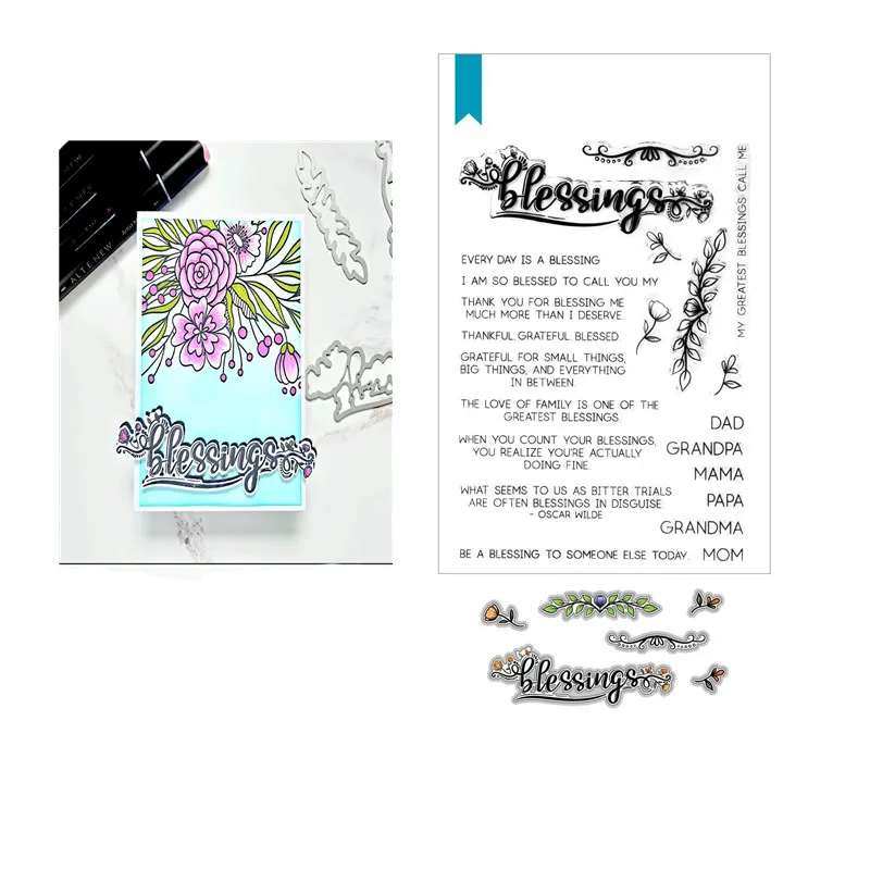 

Metal Cutting Dies and Clear Stamp For Scrapbooking Paper Craft Handmade Card Album Punch Art Cutter 2021 New Christmas Dies