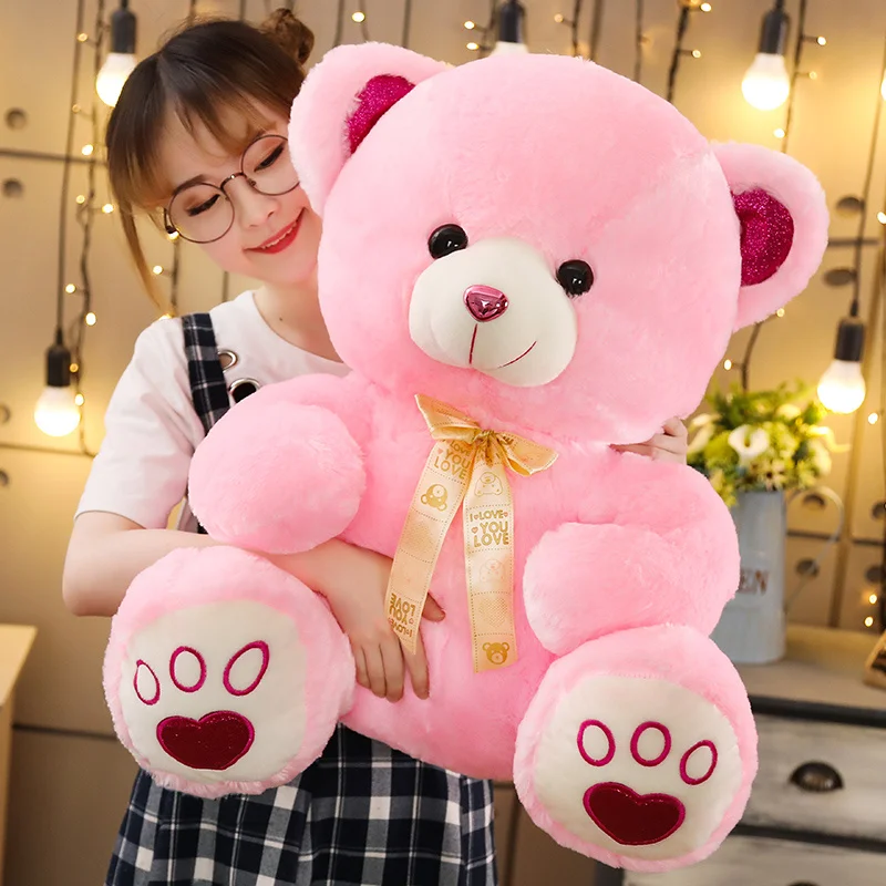 

High Quality Cute Cartoon Big Teddy Bear Plush Toys 35/50/65cm Stuffed Animals Bear Doll Birthday Gift For Children