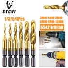 1356 шт., Стандартные биты для дрели, кобальтовые метчики, метрические комбинированные сверла, шестигранный быстросменный инструмент для сверления металла