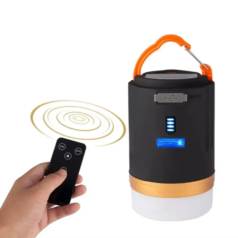 

Remote Control LED Camping Light USB Rechargeable 4800mah Battery Outdoor Camping Lamp Portable Lanterns Emergency Light