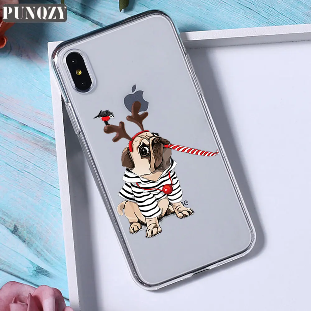 TPU A248 Забавный милый чехол для телефона с котом, собакой и животными для iPhone 11 pro max 5 SE 5 S 4S 6 6S 8 7 Plus X XR XS MAX прозрачный силиконовый чехол из ТПУ - Цвет: TPU A248