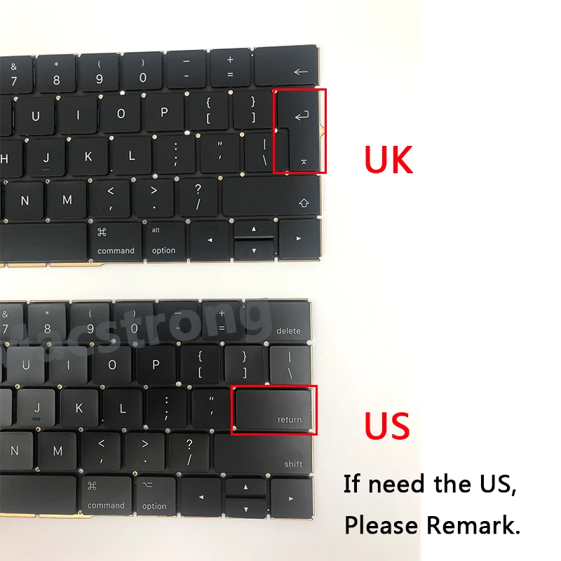 Новый A1706 ключ с зажимом бабочкой для MacBook Pro 13 &quot15&quot A1707 Keycap A1708 замены US UK One key