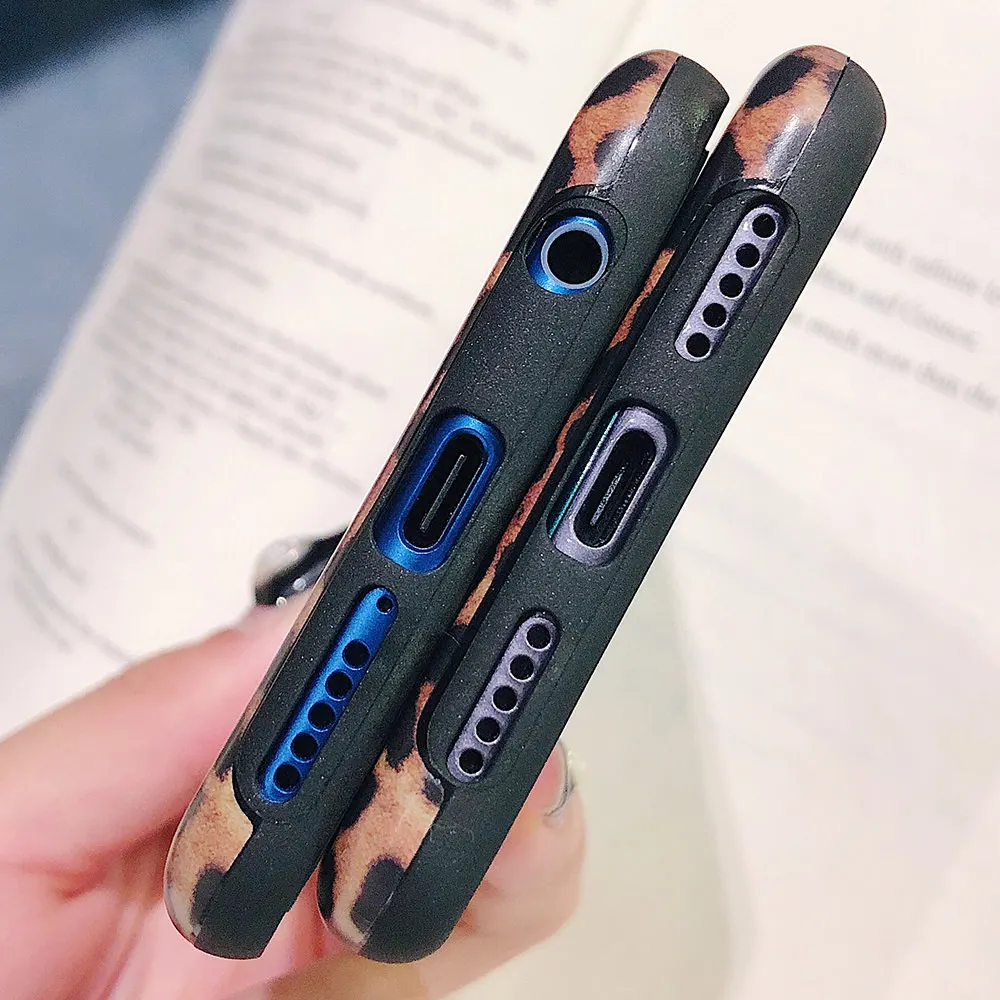 Бледно Леопардовый матовый мягкий чехол из ТПУ для Huawei P20 Lite P30 Pro Mate 20 Роскошный