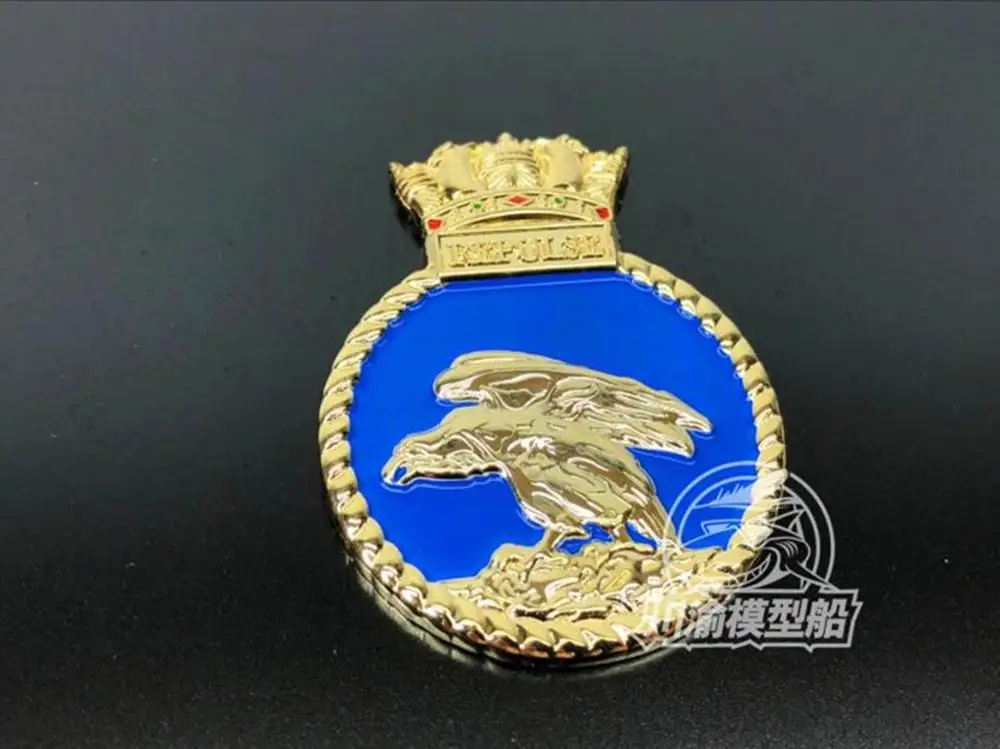 Металлический значок Heraldry HMS Battle Cruiser Repulse 1/700 1/350 1/200 масштабная модель корабля