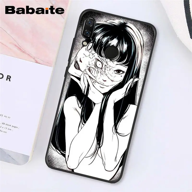 Babaite Джунджи Ito футболки ужас чехол для телефона для Xiaomi Redmi8 4X 6A S2 Go Redmi 5 5Plus Note4 5 7 Note8Pro