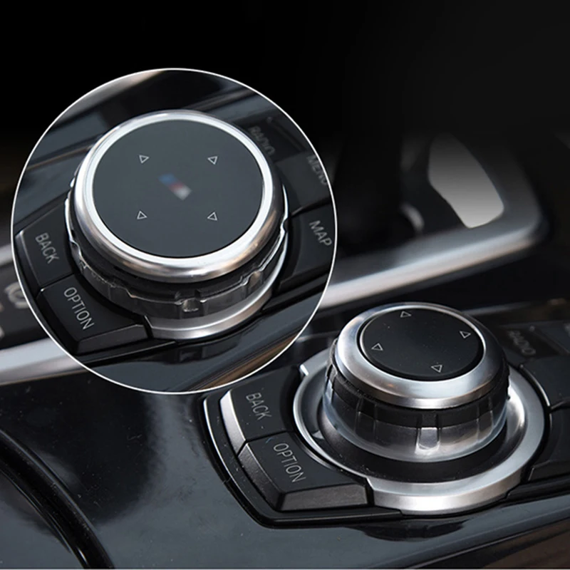 

Original Car Multimedia Buttons Cover Button Stickers For BMW F20 F21 F02 G20 I3 M3 M4 E53 E39 GT X3 X6 Modification Accessories