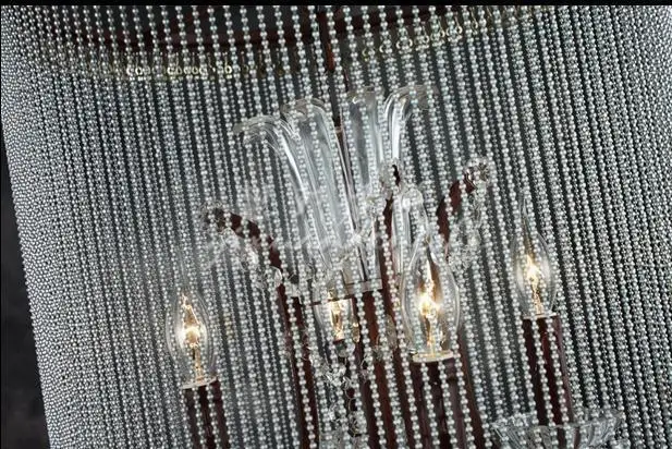 

American Minimalist Retro Wrought Iron Chandelier Rustic Restaurant Bar D50CM