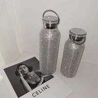 diamond thermos vacuum flask bling hot water thermos stainless steel thermos bottle sparkling large insulated bottle coffee mug