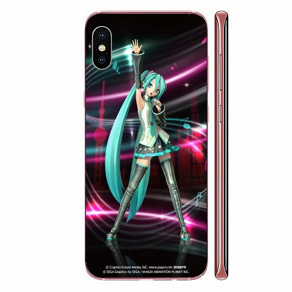 Аниме 3d Hatsune Miku для Samsung Galaxy Note 5 8 9 S3 S4 S5 S6 S7 S8 S9 S10 5G mini Edge Plus Lite прекрасный
