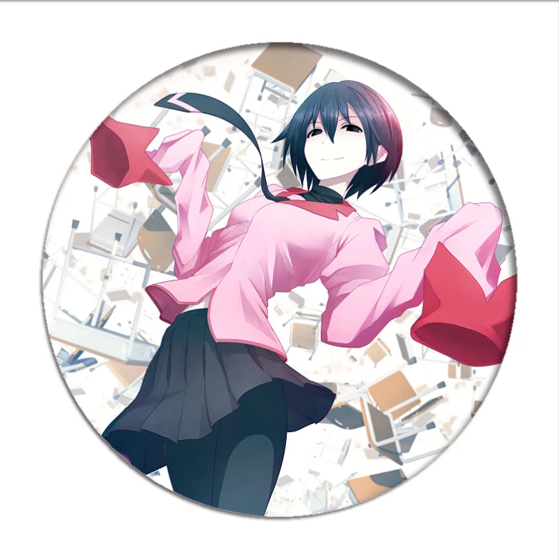 Bakemonogatari Monogatari Значки для косплея арараги коёми брошь икона Коллекция сумок Hitagi