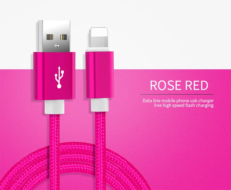 Кабель Micro USB Oincase de datos de carga rapida нейлоновая оплетка 1 м 2 м 3 м USB кабель для iPhone 11 7 6 S Plus X XR MRX