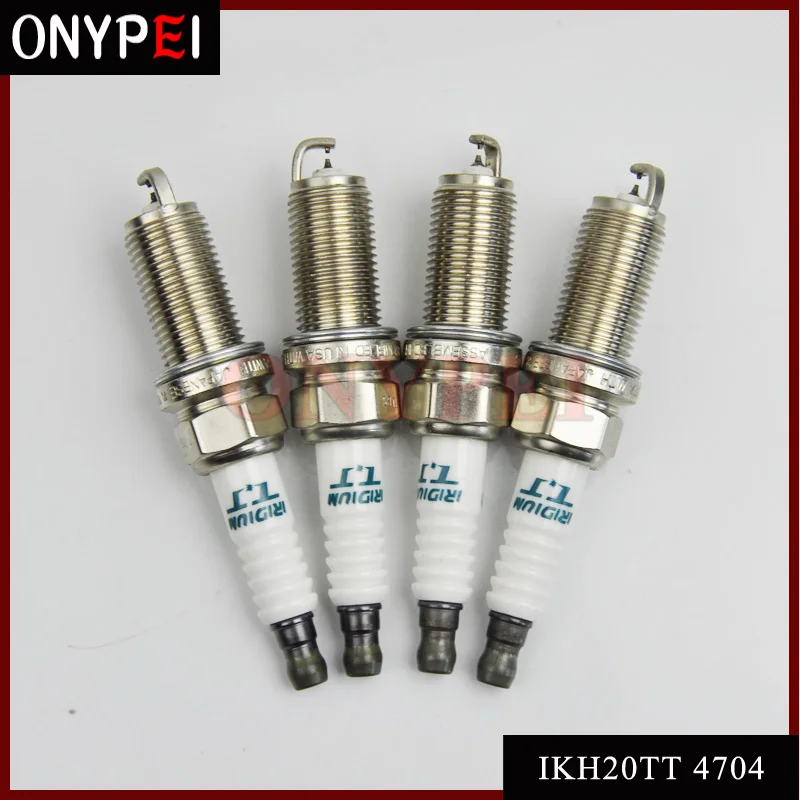 4 шт./лот двойная иридиевая Свеча зажигания IKH20TT 4704 для Toyota Lexus Honda Volvo Subaru 4704|Свечи и