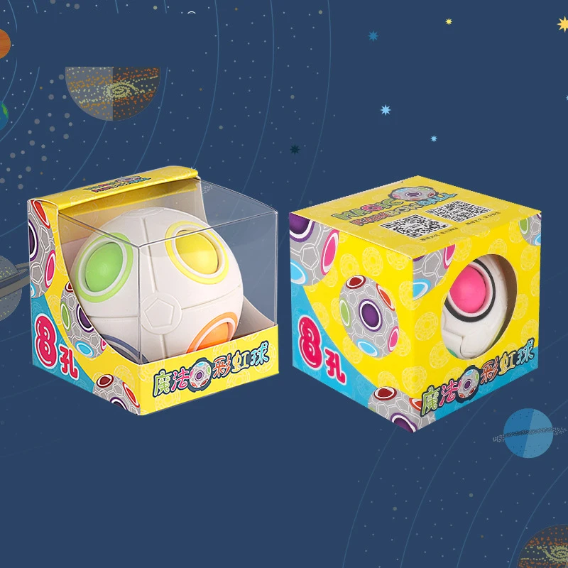 

ToyTime творческий Волшебный Сферический куб Радуга футбольная модель обучающие игрушки для детей взрослых офис антистресс