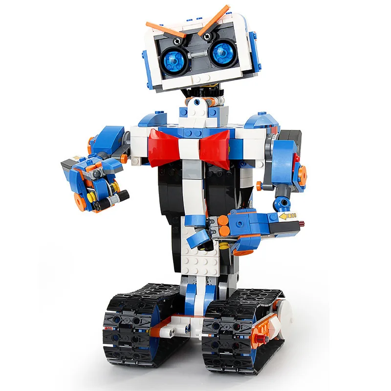 

13063 Intelligent Remote Control Programming Robot Assembled Small Particle Building Block Toy Boy Birthday Gift