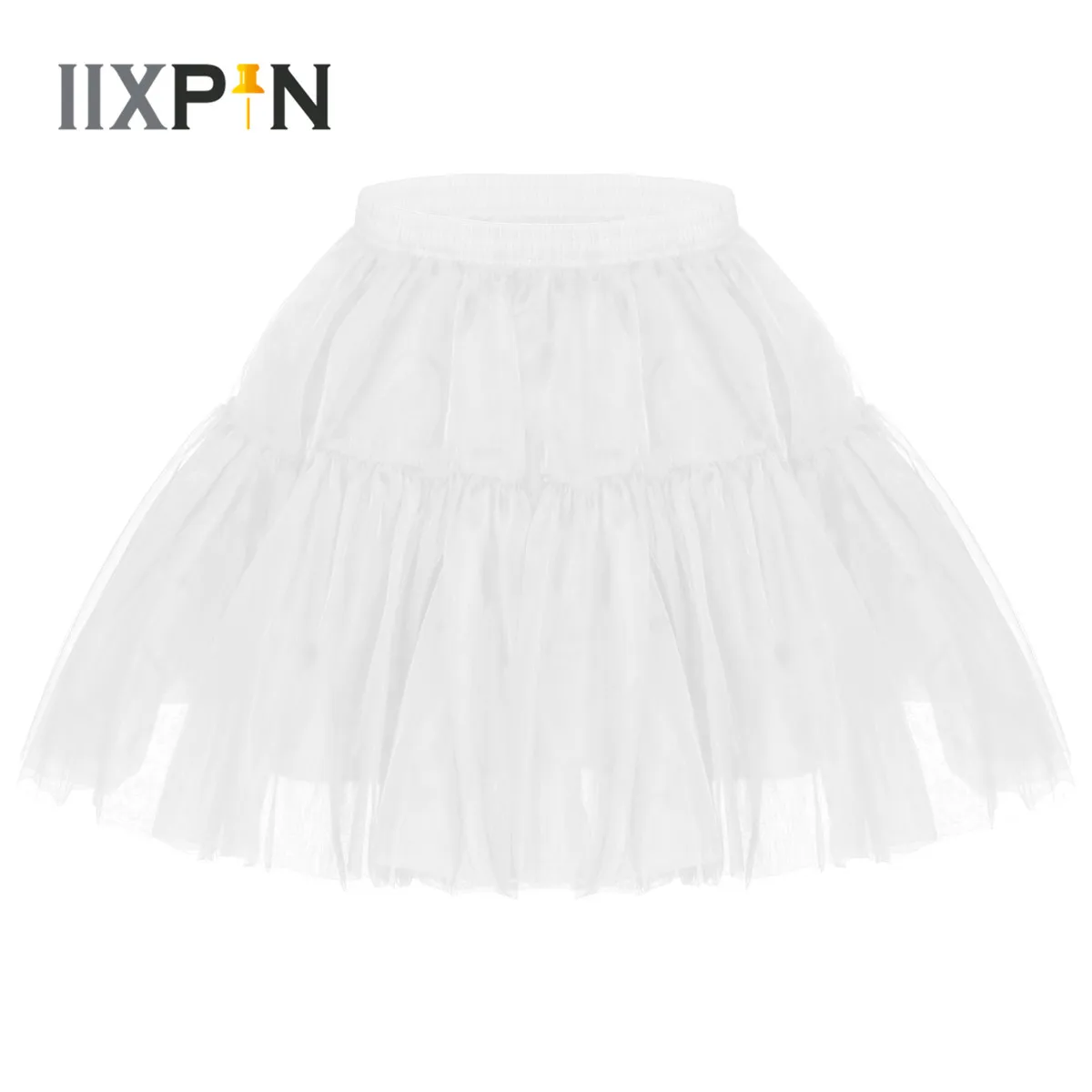 

Womrn Lady's Ballet Tutu Skirt Dance Wear Bridal Petticoat A-line 4 Layers Wedding Crinoline Femme Cosplay Underskirt for Party