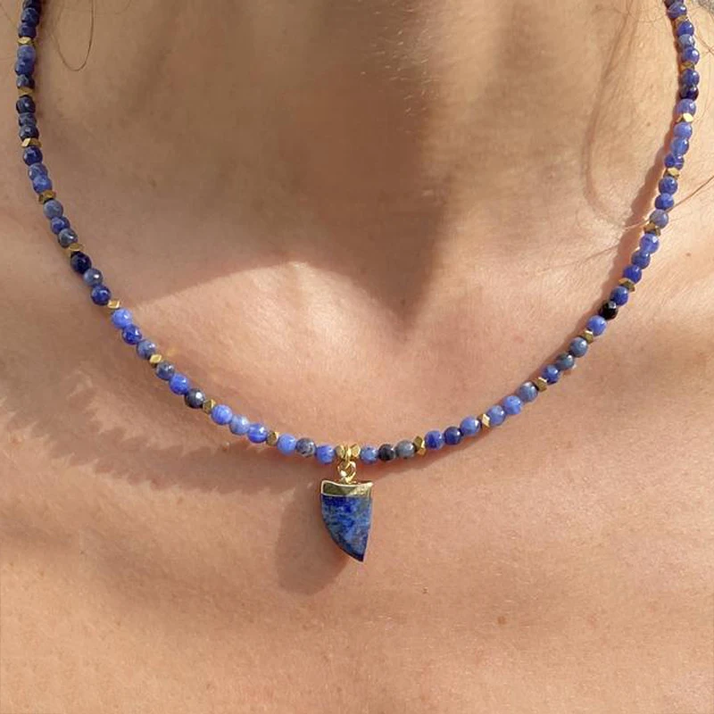 Модное ожерелье с жемчугом дикий креп-Жоржет от сглаза |