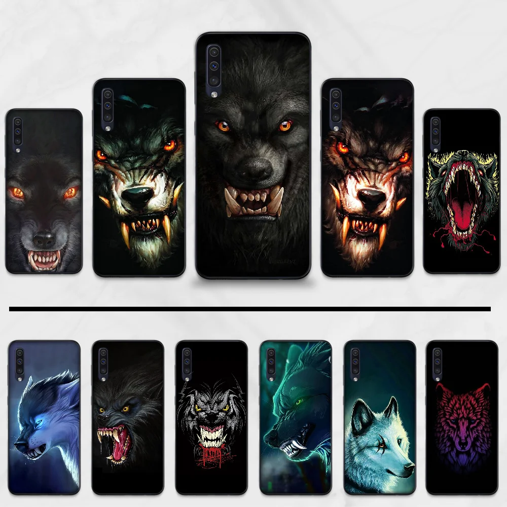 Wolf Fierce Snow чехол для телефона с рисунком в виде животного Samsung Galaxy M10 20 30 A 40 50 70 71 6S A2