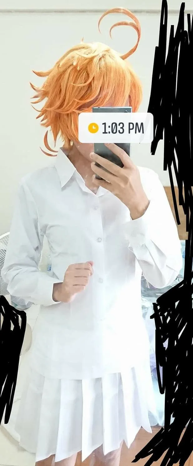 Anime The Promised Neverland Emma Cosplay Costume Yakusoku no Girl School Uniform for Women | Тематическая одежда и