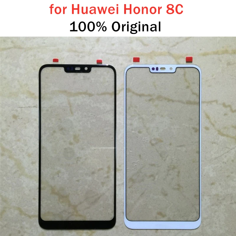 Для huawei Honor 8C BKK-AL10 сенсорный экран стеклянная Сенсорная панель Передняя стеклянная панель дигитайзер Сенсорная панель Ремонт запасных частей