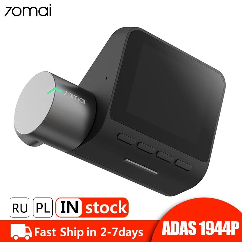 70mai Dash Cam Pro gps ADAS Скорость& координаты 70mai Pro Видеорегистраторы для автомобилей тире Камера Wi-Fi 1944P HD Voice Управление 24 часа в сутки для парковочной системы